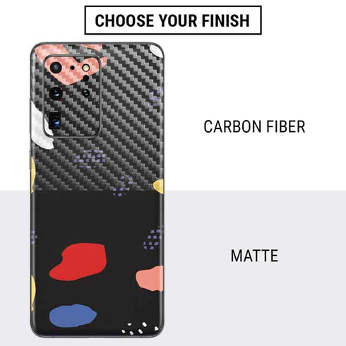 Dark Color Pop Galaxy S20 Ultra 5G Skin