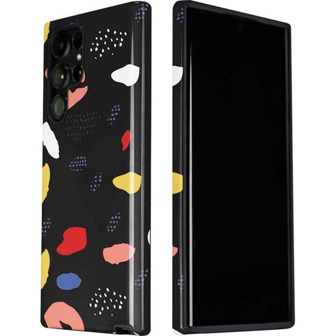 Dark Color Pop Galaxy S22 Ultra Pro Case