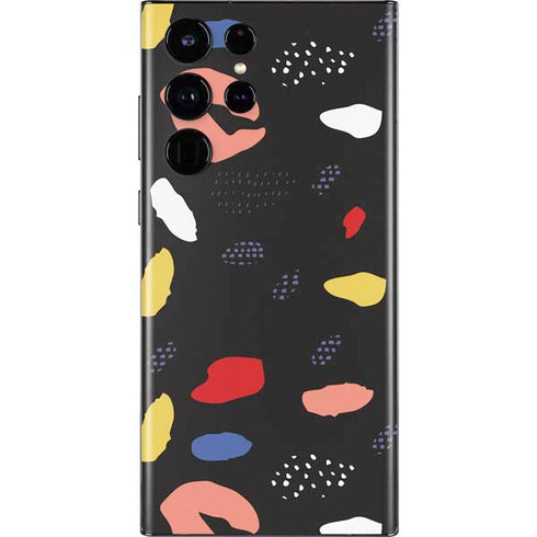 Dark Color Pop Galaxy S22 Ultra Skin
