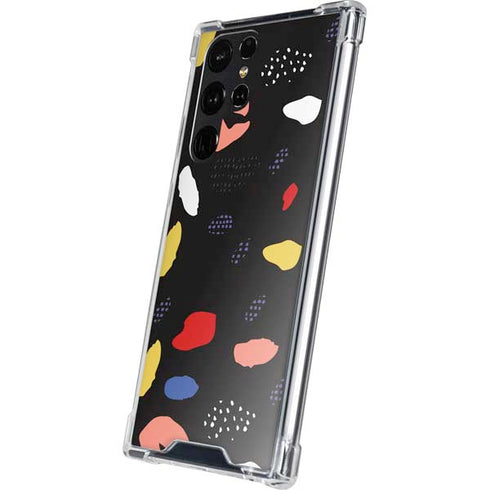 Dark Color Pop Galaxy S24 Ultra Clear Case