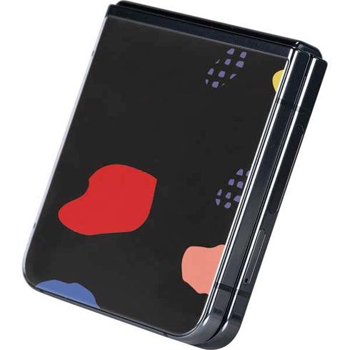 Dark Color Pop Galaxy Z Flip5 5G Skin