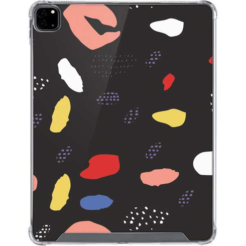 Dark Color Pop iPad Pro 12.9in (2020) Clear Case
