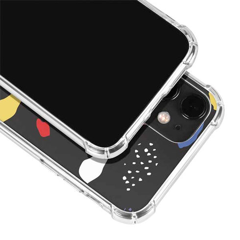 Dark Color Pop iPhone 12 Clear Case