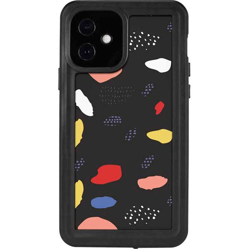 Dark Color Pop iPhone 12 Waterproof Case