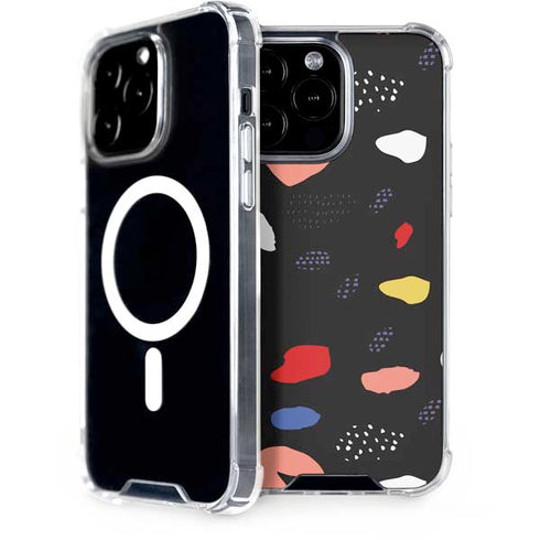 Dark Color Pop iPhone 15 Pro Max MagSafe Case