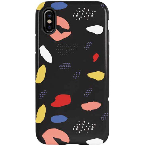 Dark Color Pop iPhone XS Pro Case