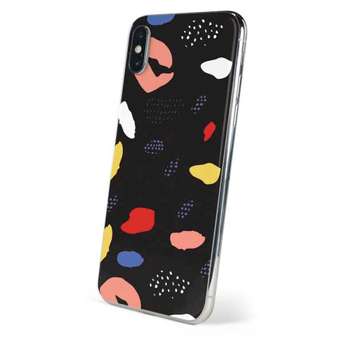 Dark Color Pop iPhone XS Skin