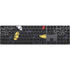 Dark Color Pop Magic Keyboard with Numeric Keypad Skin