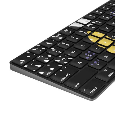 Dark Color Pop Magic Keyboard with Numeric Keypad Skin