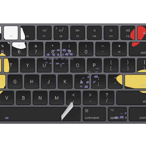 Dark Color Pop Magic Keyboard with Numeric Keypad Skin