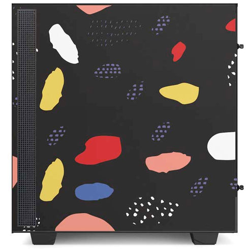 Dark Color Pop NZXT H510 Compact ATX Mid-Tower Case Skin