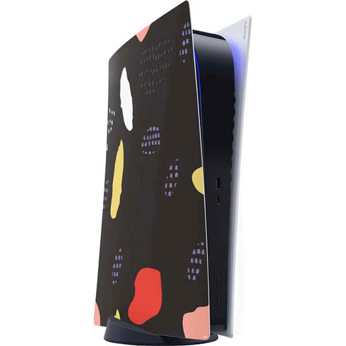 Dark Color Pop PS5 Digital Edition Console Skin