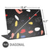 Dark Color Pop Universal Laptop 16.6in (13.4 x 9.7in) Skin