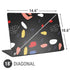 Dark Color Pop Universal Laptop 18in (14.6 x 10.6in) Skin