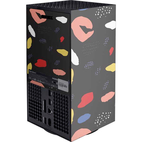 Dark Color Pop Xbox Series X Console Skin