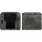 Dark Iron Grey Concrete Nintendo 2DS Skin