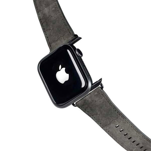 Dark Iron Grey Concrete Apple Watch Band 42-44mm