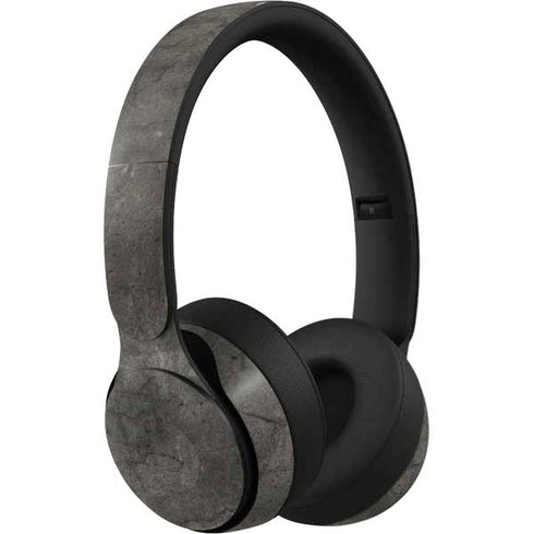 Dark Iron Grey Concrete Beats Solo Pro Skin