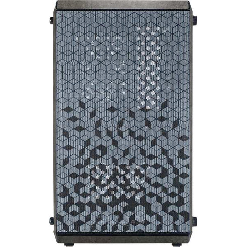 Dark Iron Grey Concrete Cooler Master MasterBox Q300L Mini Tower Skin