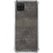Dark Iron Grey Concrete Galaxy A12 Clear Case