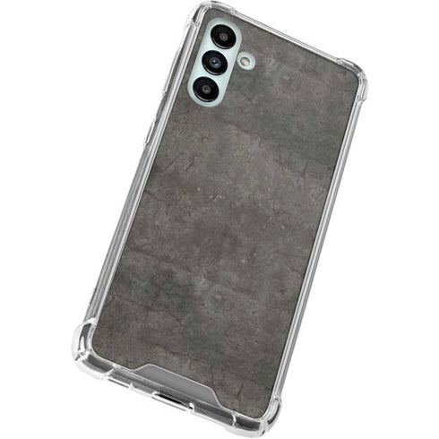 Dark Iron Grey Concrete Galaxy A13 5G Clear Case