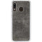Dark Iron Grey Concrete Galaxy A20 Clear Case