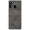 Dark Iron Grey Concrete Galaxy A21 Clear Case