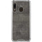 Dark Iron Grey Concrete Galaxy A30 Clear Case