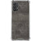 Dark Iron Grey Concrete Galaxy A32 5G Clear Case