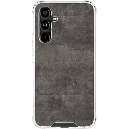 Dark Iron Grey Concrete Galaxy A54 5G Clear Case
