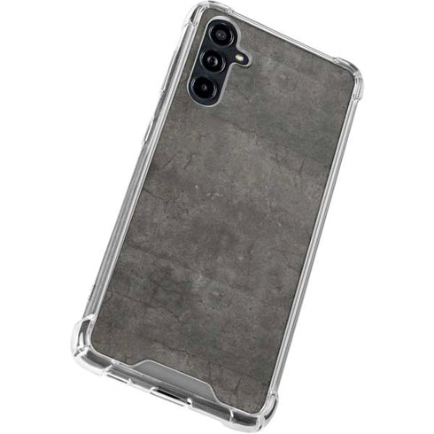 Dark Iron Grey Concrete Galaxy A54 5G Clear Case