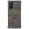 Dark Iron Grey Concrete Galaxy A72 5G Clear Case