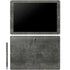 Dark Iron Grey Concrete Galaxy Book 12in Skin