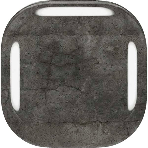 Dark Iron Grey Concrete Galaxy Buds Live Skin