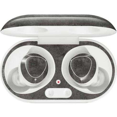 Dark Iron Grey Concrete Galaxy Buds Plus Skin