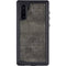 Dark Iron Grey Concrete Galaxy Note 10 Waterproof Case