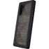 Dark Iron Grey Concrete Galaxy Note 10 Waterproof Case