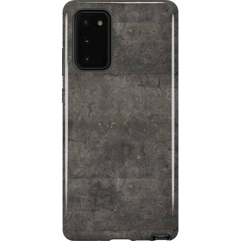 Dark Iron Grey Concrete Galaxy Note20 5G Pro Case
