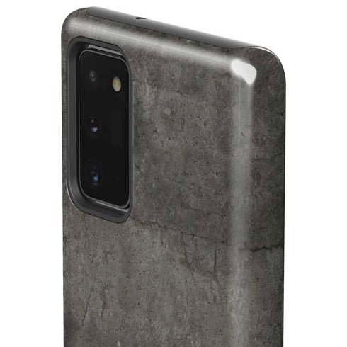 Dark Iron Grey Concrete Galaxy Note20 5G Pro Case