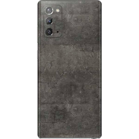 Dark Iron Grey Concrete Galaxy Note20 5G Skin