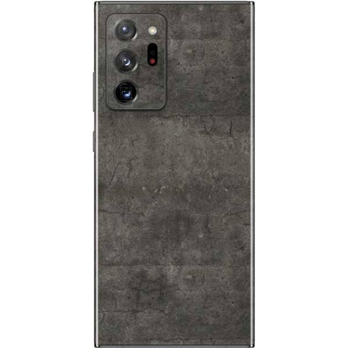 Dark Iron Grey Concrete Galaxy Note20 Ultra 5G Skin