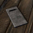 Dark Iron Grey Concrete Galaxy S10 Skin