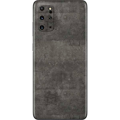 Dark Iron Grey Concrete Galaxy S20 Plus Skin