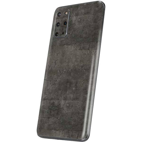 Dark Iron Grey Concrete Galaxy S20 Plus Skin