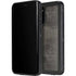 Dark Iron Grey Concrete Galaxy S20 Plus Waterproof Case
