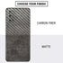 Dark Iron Grey Concrete Galaxy S20 Skin