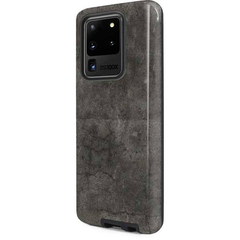 Dark Iron Grey Concrete Galaxy S20 Ultra 5G Pro Case