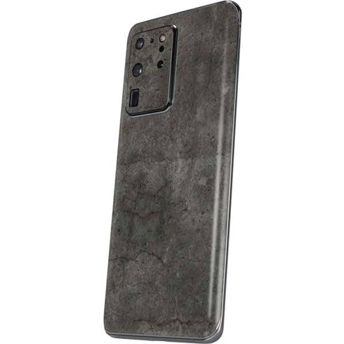 Dark Iron Grey Concrete Galaxy S20 Ultra 5G Skin
