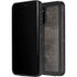 Dark Iron Grey Concrete Galaxy S20 Waterproof Case