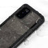 Dark Iron Grey Concrete Galaxy S20 Waterproof Case